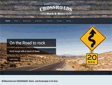 Tablet Screenshot of crossroads-music.ch